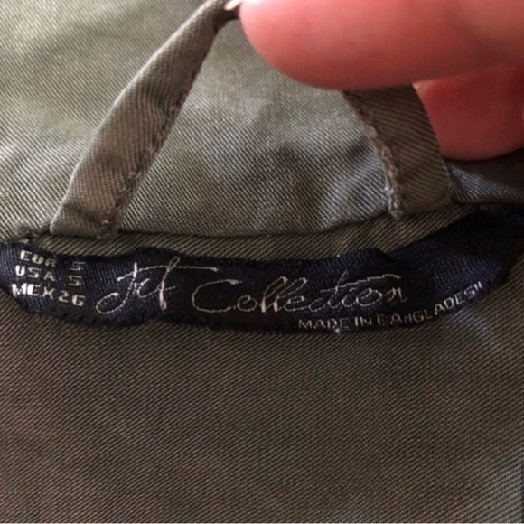 Jet Collection cargo jacket green long sleeve S:S Utility Jacket - Picture 11 of 16